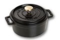 Garnek żeliwny okrągły Staub - 400 ml, Czarny - 2702026