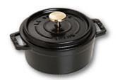 Garnek żeliwny okrągły Staub - 400 ml, Czarny - 2695112