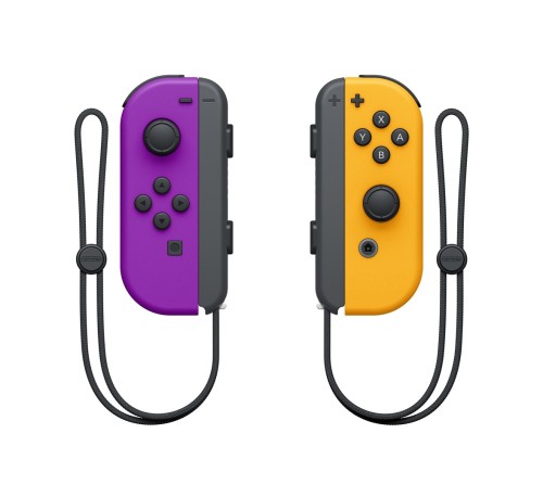 Kontrolery Nintendo Joy-Con Pair Neon Purple/Neon Orange - 2666197