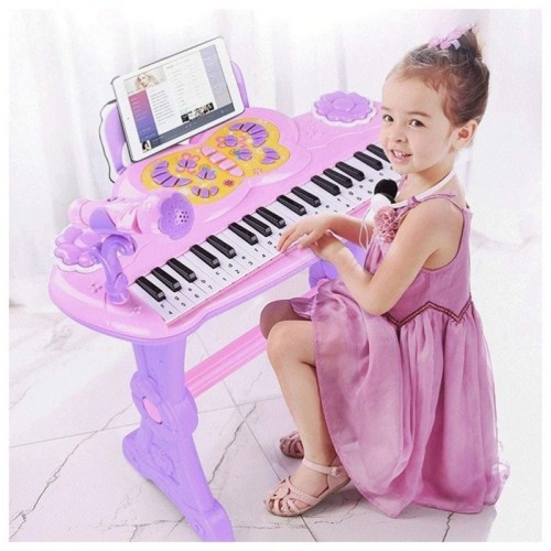 NN PIANINO GOSIA keyboard z mikrofonem dla dzieci - 2121567