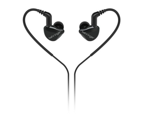 Słuchawki dwudrożne dokanałowe Behringer MO240-CK PRO - czarne - 2667040