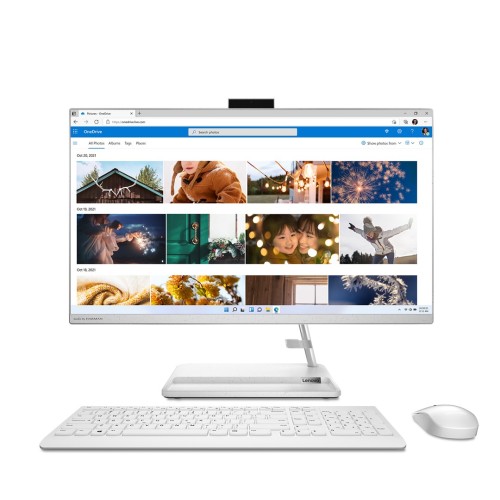 Lenovo IdeaCentre AIO 3 27IAP7 i7-13620H 27" FHD IPS 250nits AG 16GB DDR4 3200 SSD512 Intel UHD Graphics Win11 White (WYPRZEDAŻ) - 2665648