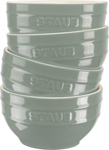 STAUB SERVING Zestaw 4 misek 14 cm, eukaliptusowy - 2691244