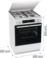 Kuchnia GORENJE GKS6C71WF - 2702271
