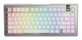 Glorious Gaming GMMK 3 PRO 75% Prebuilt klawiatura USB + RF Wireless + Bluetooth QWERTY US English Srebrny - 2706560