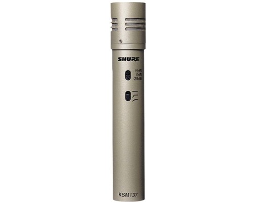Shure KSM137/SL mikrofon Złoto Mikrofon studyjny - 2708029