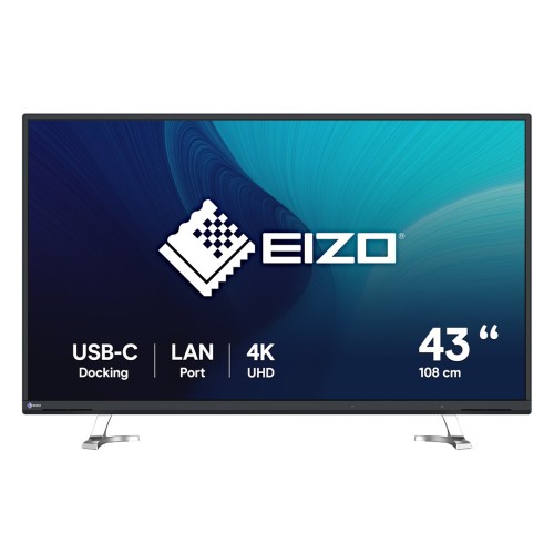 Monitor EIZO 108cm (42,5") EV4340X-BK 16:09 4K 2xHDMI+DP+USB-C IPS - 2710105