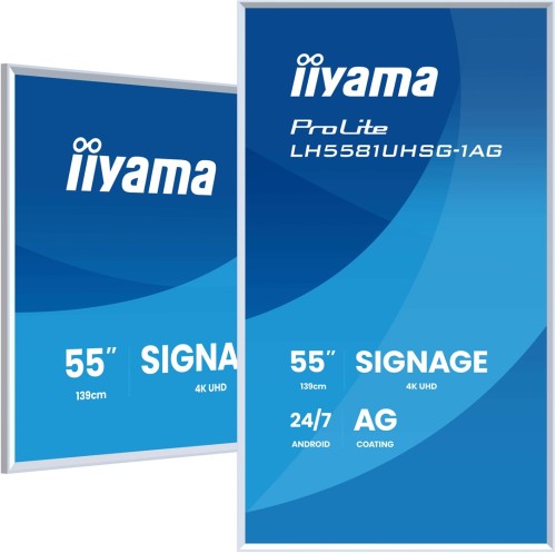 Monitor IIYAMA 139.0cm(55") LH5581UHSG-1AG 16:9 2xHDMI+USB-C - 2710319