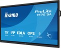 Monitor IIYAMA 189.3cm (75") TE7515A-B1AG 16:9 M-Touch 2xHDMI+2xUSB-C (Speditionsversand) - 2710518