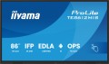 Monitor IIYAMA 217.4cm(86") TE8612MIS-B4AG 16:9 M-Touch HDMI+2xUSB-C - 2710555