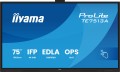 Monitor dotykowy IIYAMA 189.3cm (75") TE7513A-B1AG, 16:9, 2xHDMI, USB-C (Speditionsversand) - 2710591