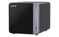 Qnap TS-432X-4G-PE, Tower, 4 x 2.5"/3.5" SATA, AnnapurnaLabs Alpine AL524 4C, 4GB (Max. 16GB) DDR4 SODIMM, 2 x 2.5GbE, 1 x 10GbE SFP+, 2 x USB 3.2 Gen, adapter 90W, w/ PE FOAM - 2711077