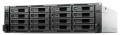 NAS Synology DS1825+, 3U Rack, 16x 2.5"/3.5" SATA, AMD Ryzen V1780B, 8GB DDR4 (max.32GB), 2x 1GbE RJ-45, 1x 10GbE RJ-45, 2x USB 3.2, 1x Mini-SAS HD, 550W Redundant PSU - 2711106