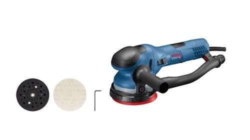 Bosch GET 55-125 Professional Losowa szlifierka oscylacyjna 7800 RPM 15600 OPM Czarny, Niebieski 550 W - 2698522