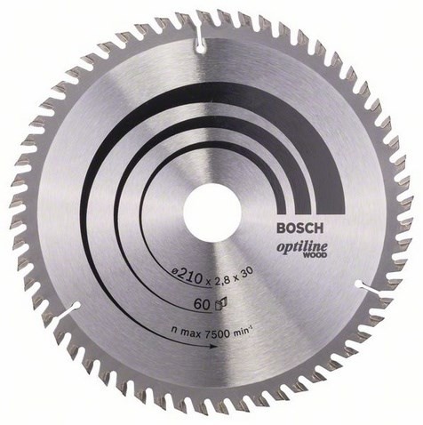 Bosch 2 608 641 190 ostrze do piły tarczowej 21 cm 1 szt. - 2698783