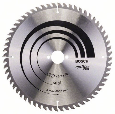 Bosch 2 608 640 729 ostrze do piły tarczowej 25 cm 1 szt. - 2698796