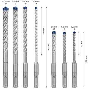 Bosch Expert 2 608 900 195 wiertło Zestaw wierteł 7 szt.