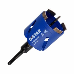 Distar wiertło diamentowe koronowe T-Concrete / SDS+ 72 x 65-4 x M16