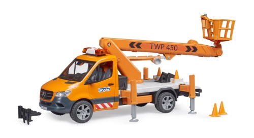 BRUDER MB Sprinter w/Working Platform - 2711810