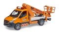 BRUDER MB Sprinter w/Working Platform - 2711811