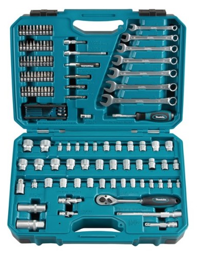 Makita E-06616 zestaw kluczy i narzędzi 120 przyb. - 2699119