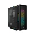 Korsarz | Inteligentna obudowa ze szkła hartowanego | iCUE 5000T RGB | Szyba boczna | Czarny | Wieża środkowa | Zasilacz w zestawie Nie | Format ATX - 2699174