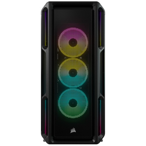 Korsarz | Inteligentna obudowa ze szkła hartowanego | iCUE 5000T RGB | Szyba boczna | Czarny | Wieża środkowa | Zasilacz w zestawie Nie | Format ATX - 2699174