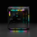 Korsarz | Inteligentna obudowa ze szkła hartowanego | iCUE 5000T RGB | Szyba boczna | Czarny | Wieża środkowa | Zasilacz w zestawie Nie | Format ATX - 2712075