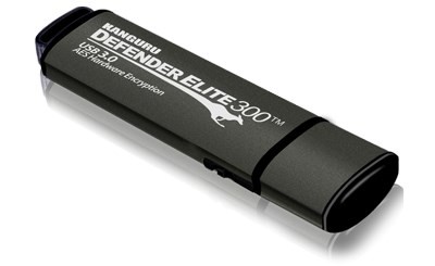 Pendrive Kanguru Defender Elite300 - 64GB - FIPS 140-2 Level - 2712567