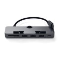Aluminiowy hub USB-C Clamp Pro (6 w 1) Space Grau - 2712737