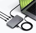 Satechi Thunderbolt 4 Slim Hub Pro - hub USB-C (port DC 20V, USB 3.2 Gen 2 Data Port, 3x port Thunderbolt 4) (space gray) - 2712747