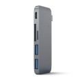 HUB USB Satechi 1x SD 1x USB-C 1x Micro SD + 2x USB-A 3.0 - 2712773