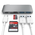 HUB USB Satechi 1x SD 1x USB-C 1x Micro SD + 2x USB-A 3.0 - 2712776
