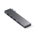 Hub Satechi Type-C Pro Hub Slim gwiezdna szarość - Smukła obudowa - 2712790