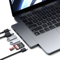 Hub Satechi Type-C Pro Hub Slim gwiezdna szarość - Smukła obudowa - 2712795