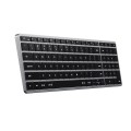 Satechi Slim X2 Bluetooth Backlit Keyboard - bezprzewodowa klawiatura z układem numerycznym (space gray) - 2712805