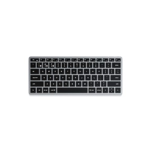 Klawiatura Satechi Slim X1 - klawiatura Bluetooth do trzech urządzeń USB-C US (space gray)
