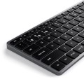 Klawiatura Satechi Slim X1 - klawiatura Bluetooth do trzech urządzeń USB-C (space gray) - 2712812