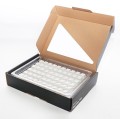 Zestaw Ducky Blank White PBT, profil wiśniowy - 133, układ ANSI-US, układ ANSI-US - 2712831