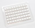 Zestaw Ducky Blank White PBT, profil wiśniowy - 133, układ ANSI-US, układ ANSI-US - 2712832