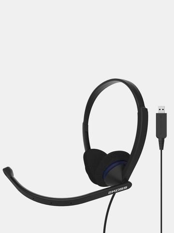 Koss Słuchawki CS200 USB Przewodowy Mikrofon Nauszny Czarny - 2699358