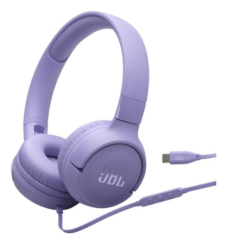 Słuchawki nauszne JBL Tune520C USB-C Purple - 2713041