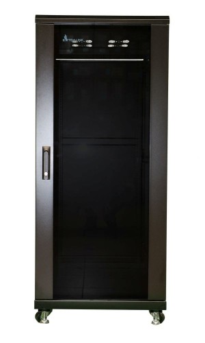 Extralink Szafa rack 27U 600x1000 Czarna stojąca - 2176951