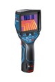 Bosch GTC 400 C Professional Noise equivalent temperature difference (NETD) Czarny, Niebieski 2000 mAh 160 x 120 px Wbudowany wyświetlacz - 2716758