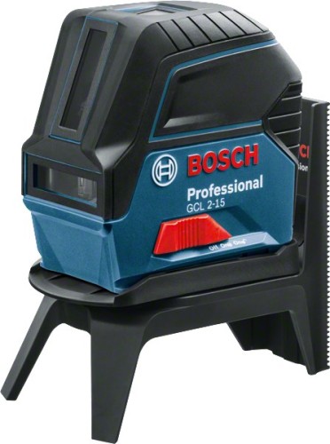 Bosch GCL 2-15 Niwelator liniowy/poziomowy 15 m 650 nm (<1 mW) - 2701002