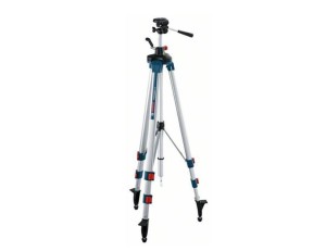 Bosch BT 250 Professional statyw Poziomice laserowe 3 x noga Niebieski, Biały