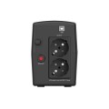 INFOSEC ZASILACZ AWARYJNY UPS X1+ 500, 500VA, 300W, 2X FR/SCHUKO - 2717770