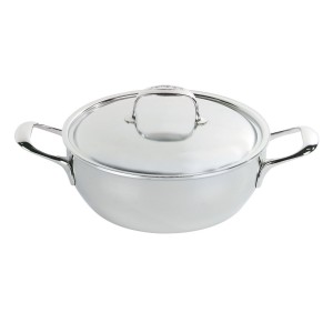 Patelnia głęboka z 2 uchwytami DEMEYERE Atlantis 7 40850-934-0 - 24 cm