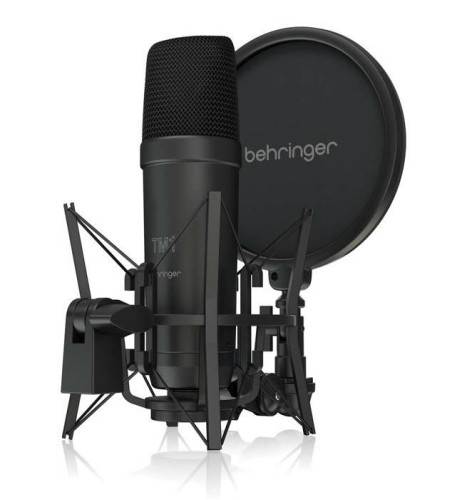Behringer TM1 DARK EDITION Zestaw do nagrań: mikrofon wielkomembranowy + akcesoria - 2667010
