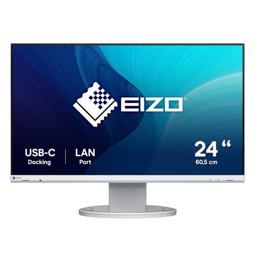 Monitor EIZO FlexScan EV2490-WT - 60,5 cm (23,8") - 1920 x 1080 pikseli - Full HD - LED - 5 ms - Biały - 2668687